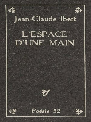 cover image of L'espace d'une main